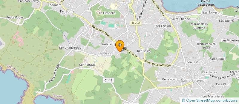 localisation de l'entreprise MADAME STEPHANIE GABORIAU  SAINT-HERBLAIN