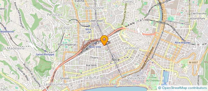 localisation de l'entreprise MADAME STEPHANIE GACH  NICE