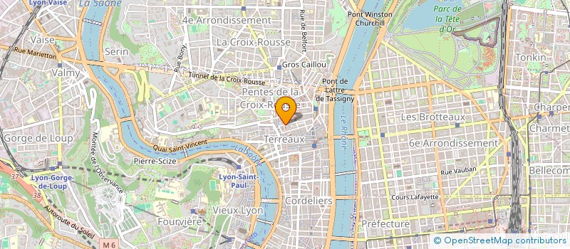 localisation de l'entreprise MADAME STEPHANIE GAGNEUX  LYON