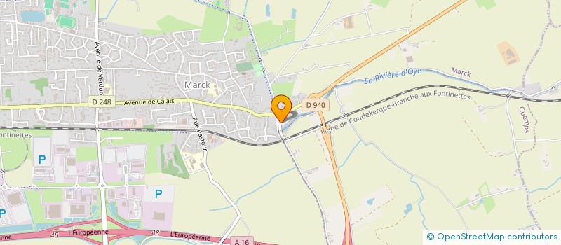 localisation de l'entreprise MADAME STEPHANIE GAILLARD  MARCK