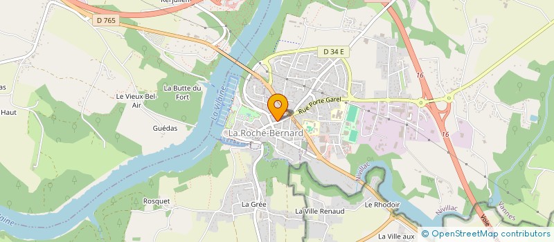 localisation de l'entreprise MADAME STEPHANIE GAILLARDON  LA ROCHE-BERNARD