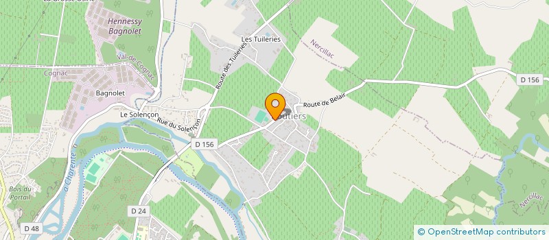 localisation de l'entreprise MADAME STEPHANIE GAILLEDREAU  JAVREZAC