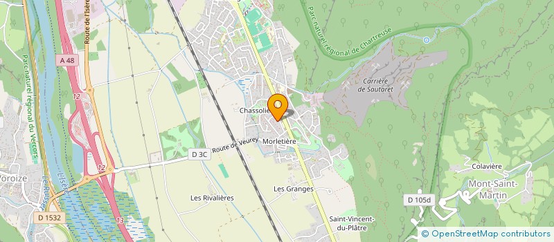 localisation de l'entreprise MADAME STEPHANIE GALLE  MICHON  VOREPPE