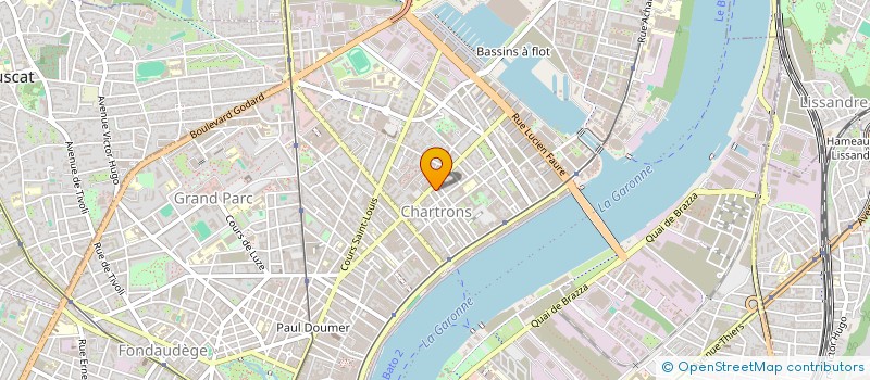 localisation de l'entreprise MADAME STEPHANIE GALLEGOS GUZMAN  BORDEAUX