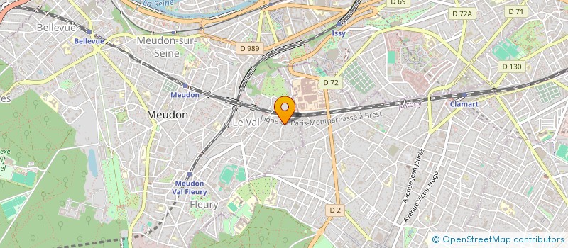 localisation de l'entreprise MADAME STEPHANIE GALLOIS à MEUDON