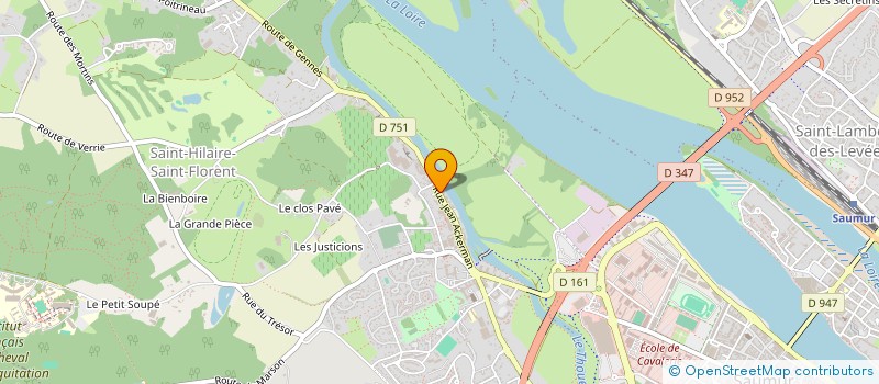 localisation de l'entreprise MADAME STEPHANIE GALLOPIN  SAUMUR