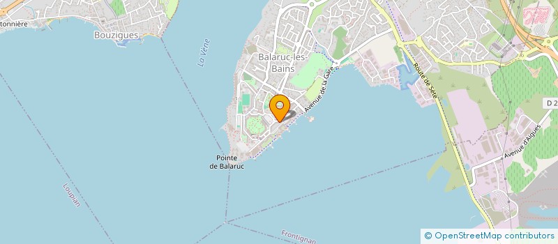 localisation de l'entreprise MADAME STEPHANIE GALTIER  BALARUC-LES-BAINS