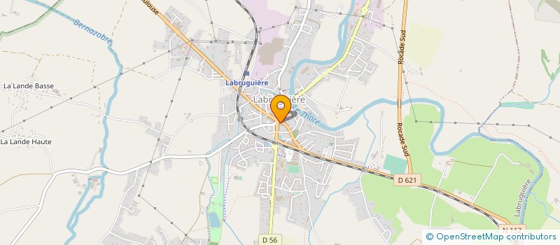 localisation de l'entreprise MADAME STEPHANIE GANDINI  LABRUGUIERE