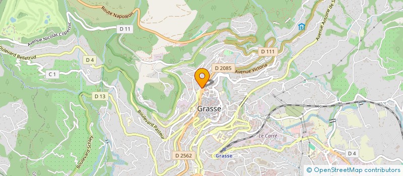 localisation de l'entreprise MADAME STEPHANIE GARCIA  GRASSE