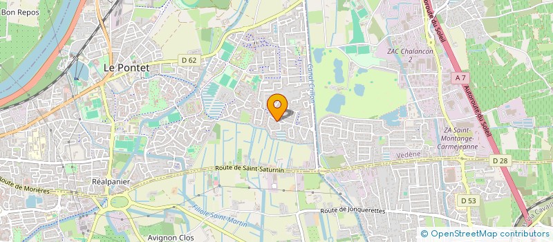 localisation de l'entreprise MADAME STEPHANIE GARCIA-JORDA  LE PONTET