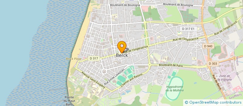 localisation de l'entreprise MADAME STEPHANIE GARDEZ  BERCK