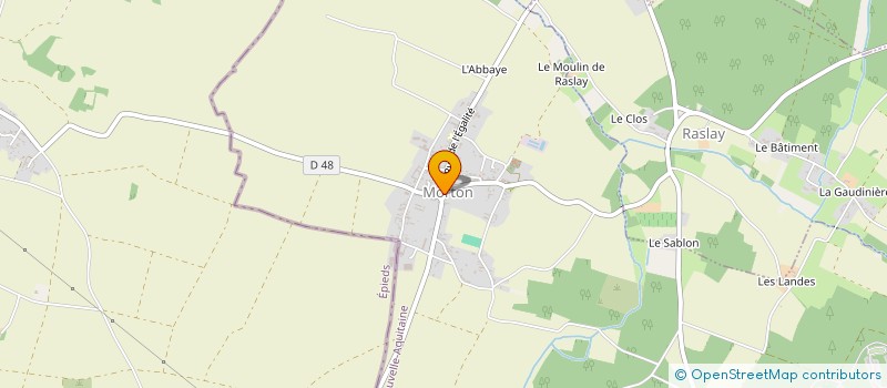 localisation de l'entreprise MADAME STEPHANIE GARIN  SAINT-LEGER-DE-MONTBRILLAIS