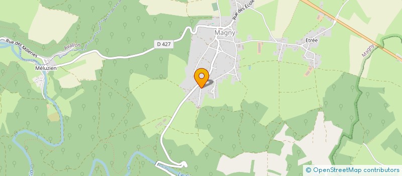 localisation de l'entreprise MADAME STEPHANIE GARNIER  MAGNY