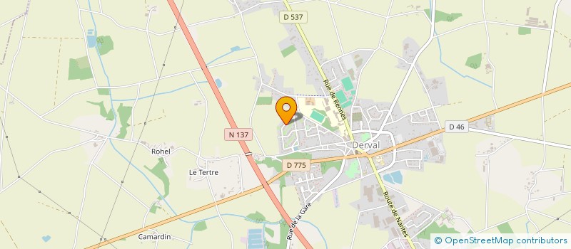 localisation de l'entreprise MADAME STEPHANIE GARRAUD  DERVAL