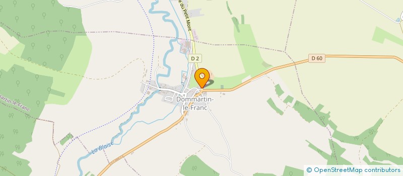 localisation de l'entreprise MADAME STEPHANIE GASCARD à DOMMARTIN-LE-FRANC