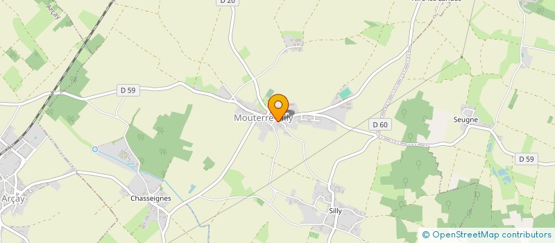localisation de l'entreprise MADAME STEPHANIE GAUDINEAU  MOUTERRE-SILLY