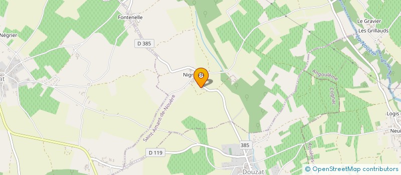 localisation de l'entreprise MADAME STEPHANIE GAUTIER  SAINT-AMANT-DE-NOUERE