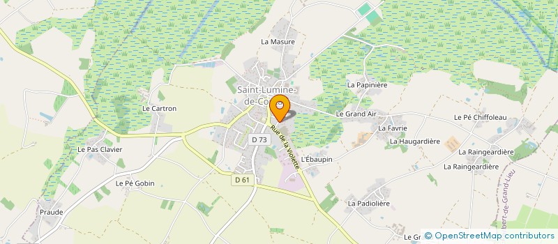 localisation de l'entreprise MADAME STEPHANIE GAUVRIT à SAINT-LUMINE-DE-COUTAIS