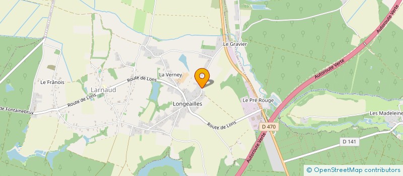 localisation de l'entreprise MADAME STEPHANIE GAY  BLETTERANS