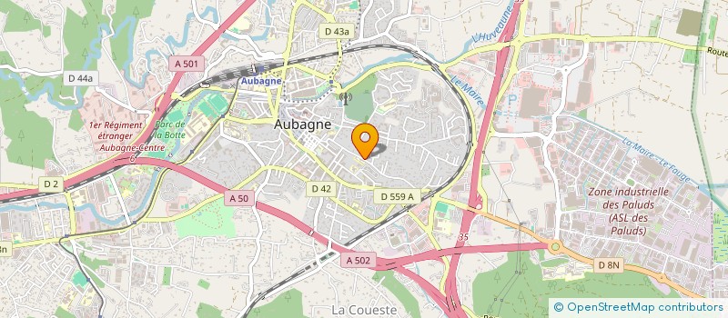 localisation de l'entreprise MADAME STEPHANIE GAZAY à AUBAGNE