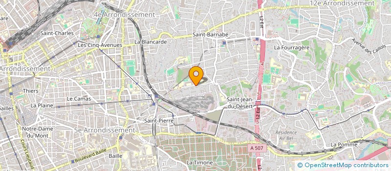 localisation de l'entreprise MADAME STEPHANIE GENESTAR à MARSEILLE