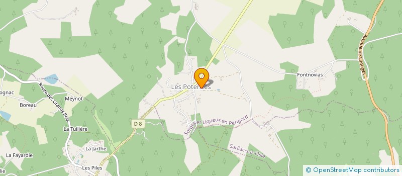 localisation de l'entreprise MADAME STEPHANIE GENESTE  MAYAC