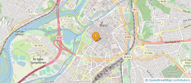 localisation de l'entreprise MADAME STEPHANIE GENESTOUX  METZ