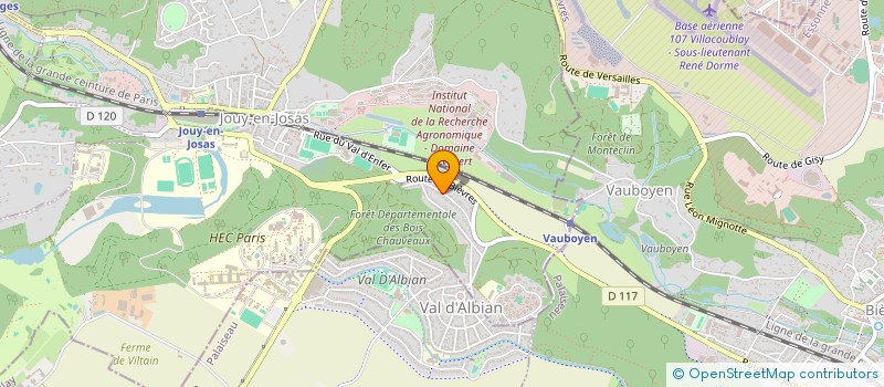 localisation de l'entreprise MADAME STEPHANIE GENET  JOUY-EN-JOSAS