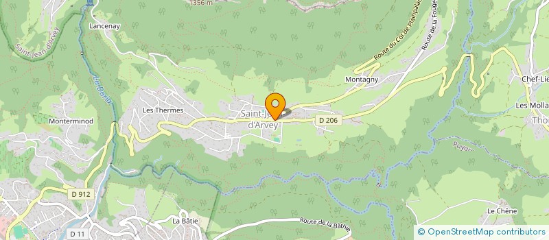 localisation de l'entreprise MADAME STEPHANIE GENIN  SAINT-JEAN-D'ARVEY