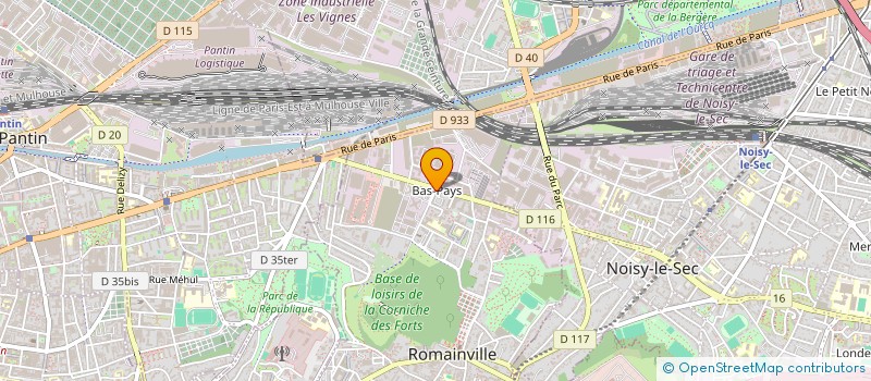 localisation de l'entreprise MADAME STEPHANIE GENOT  ROMAINVILLE