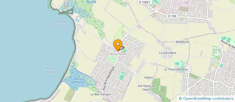 localisation de l'entreprise MADAME STEPHANIE GENS  LA ROCHELLE