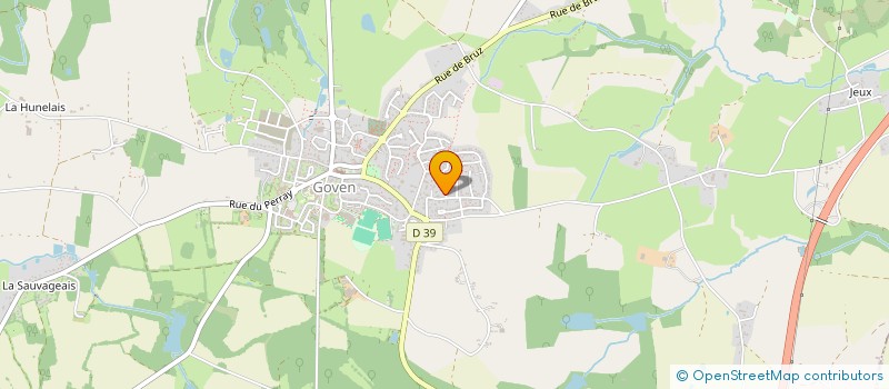 localisation de l'entreprise MADAME STEPHANIE GEORGES  GOVEN