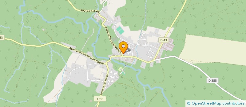 localisation de l'entreprise MADAME STEPHANIE GEORGES  SORE