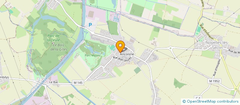 localisation de l'entreprise MADAME STEPHANIE GEORGETTE BRICOUT  HOUPLIN-ANCOISNE