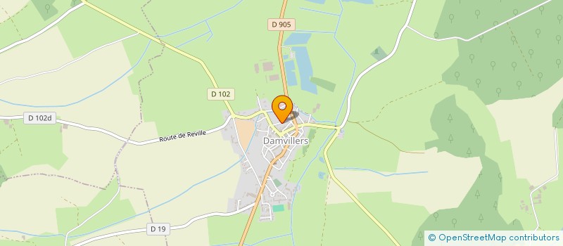 localisation de l'entreprise MADAME STEPHANIE GERARD à DAMVILLERS