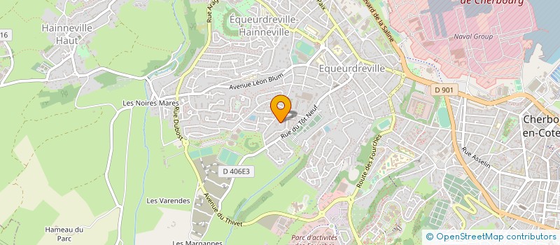 localisation de l'entreprise MADAME STEPHANIE GERMAIN  CHERBOURG-EN-COTENTIN