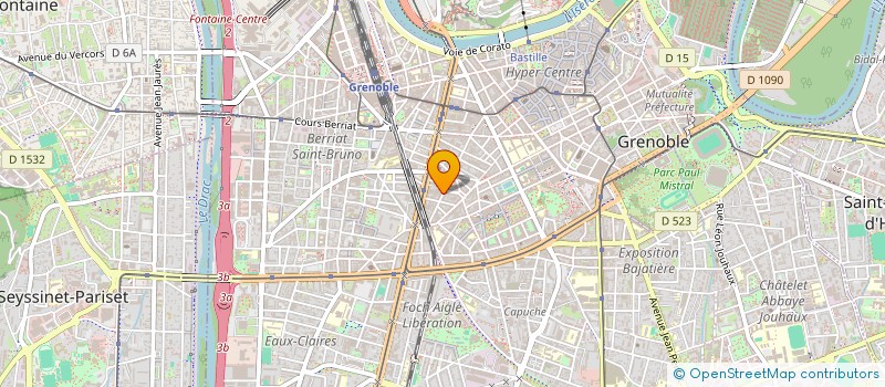 localisation de l'entreprise MADAME STEPHANIE GHAFARI à GRENOBLE