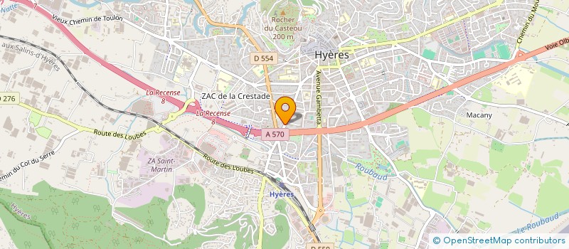 localisation de l'entreprise MADAME STEPHANIE GHIO  HYERES