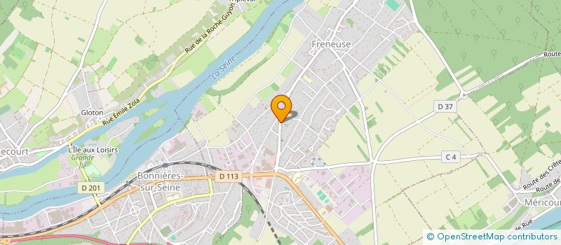 localisation de l'entreprise MADAME STEPHANIE GIMENEZ  FRENEUSE