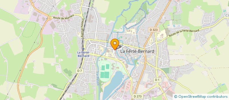 localisation de l'entreprise MADAME STEPHANIE GIRARD à LA FERTE-BERNARD