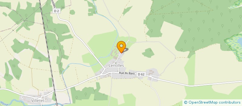 localisation de l'entreprise MADAME STEPHANIE GIRARD  LENTILLES