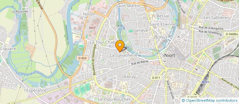 localisation de l'entreprise MADAME STEPHANIE GIRARD à NIORT