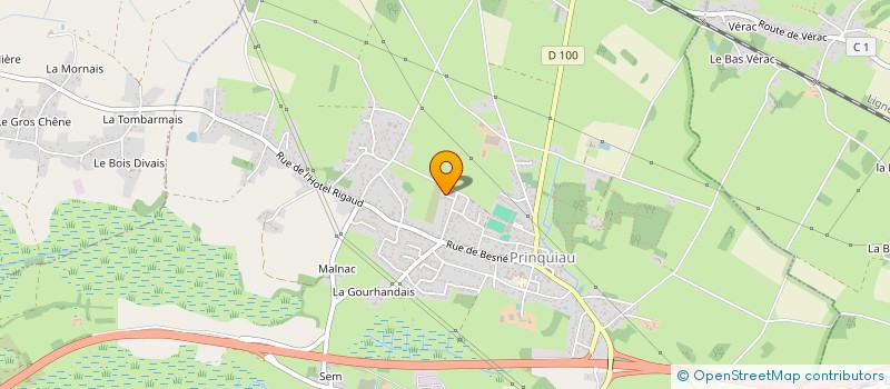 localisation de l'entreprise MADAME STEPHANIE GIRARDOT  PRINQUIAU