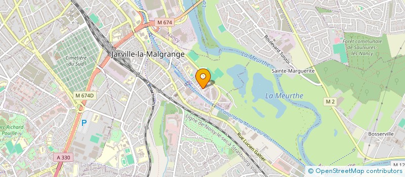 localisation de l'entreprise MADAME STEPHANIE GLAUME  JARVILLE-LA-MALGRANGE