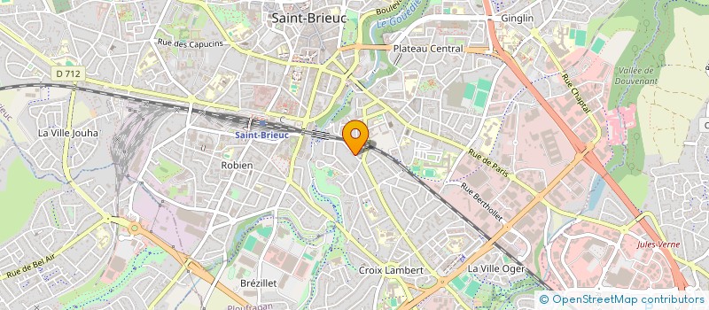 localisation de l'entreprise MADAME STEPHANIE GLERON à SAINT-BRIEUC