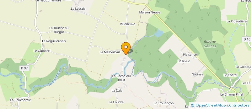 localisation de l'entreprise MADAME STEPHANIE GLOANEC  VAL-COUESNON