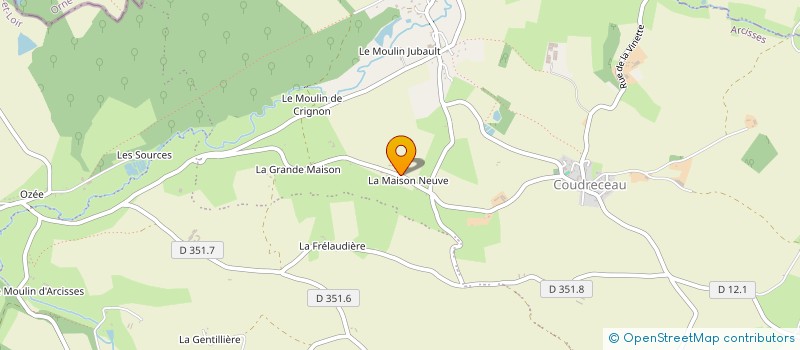 localisation de l'entreprise MADAME STEPHANIE GODARD à ARCISSES