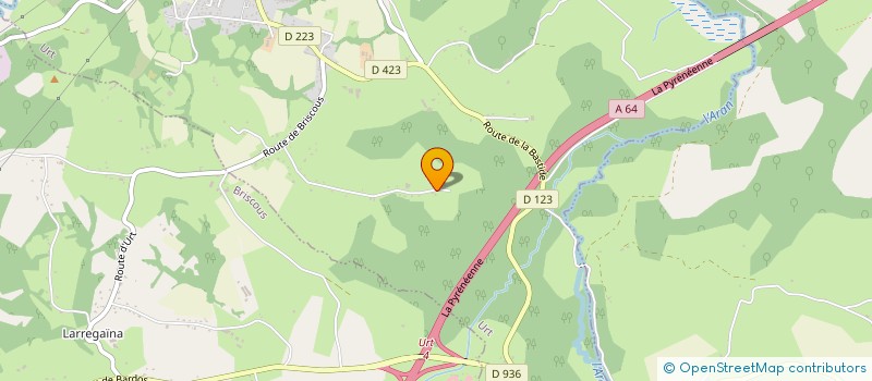 localisation de l'entreprise MADAME STEPHANIE GODDARD  ESPELETTE