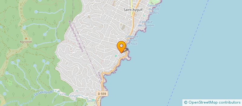 localisation de l'entreprise MADAME STEPHANIE GODET à FREJUS