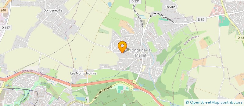 localisation de l'entreprise MADAME STEPHANIE GOMES  FONTAINE-LA-MALLET